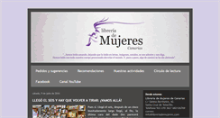 Desktop Screenshot of libreriademujeres.com